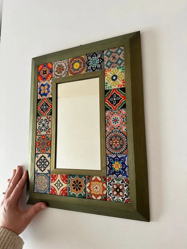 Wood_Eclectic_Multicolour_Geometric_Floral_Rectangular_Wall_Mirror