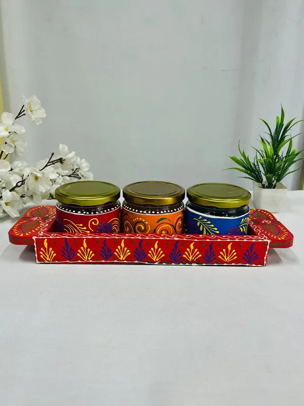 Wooden_Folk_Art_Floral_Print_Three_Container_Tray_Set