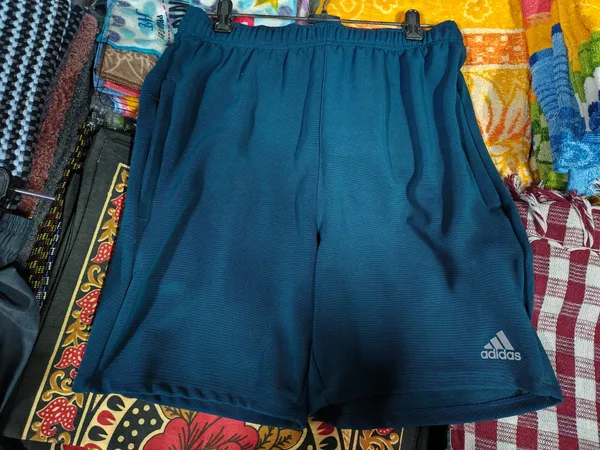 Teal_Lycra_Relaxed_Fit_Athletic_Shorts_For_Men