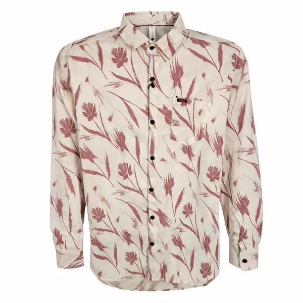 Cream_Cotton_Regular_Fit_Floral_Print_Casual_Shirt_For_Men