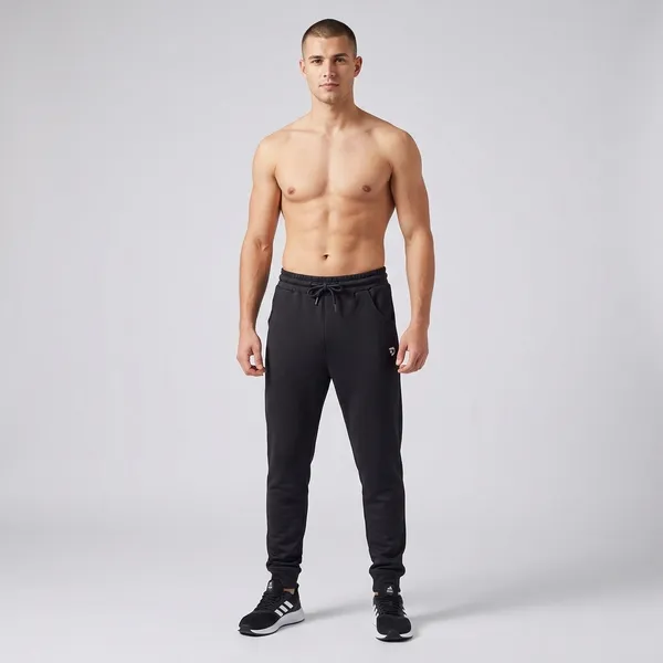 Black_Lycra_Slim_Fit_Jogger_Pants_For_Men