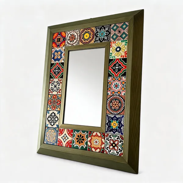 Wood_Eclectic_Multicolour_Geometric_Floral_Rectangular_Wall_Mirror