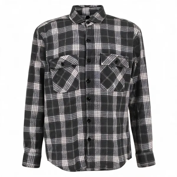 Grey_Cotton_Regular_Fit_Checked_Shirt_For_Men
