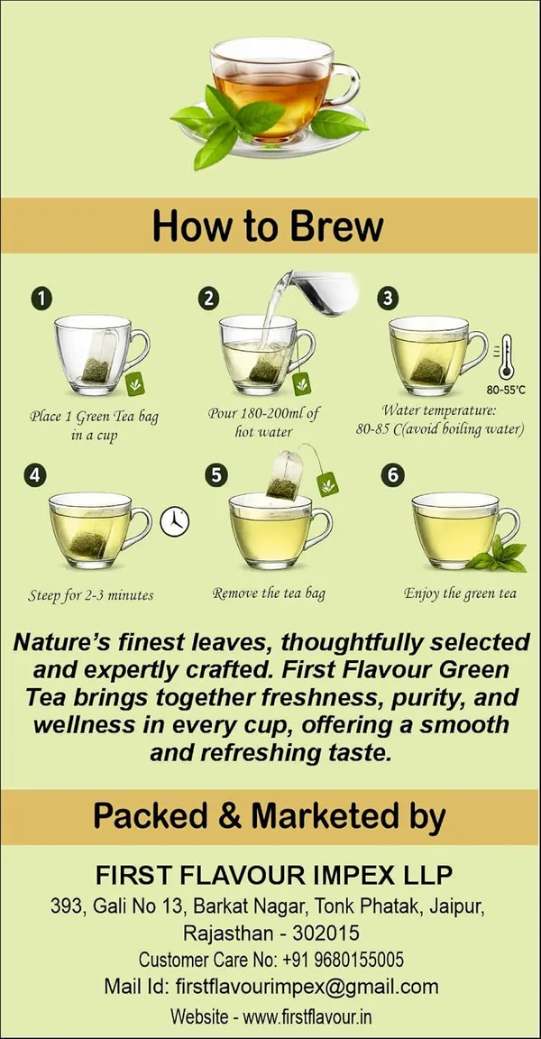 First_Flavour_Tulsi_Green_Tea_Bag_(25Tea_Bag)