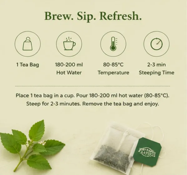First_Flavour_Tulsi_Green_Tea_Bag_(25Tea_Bag)