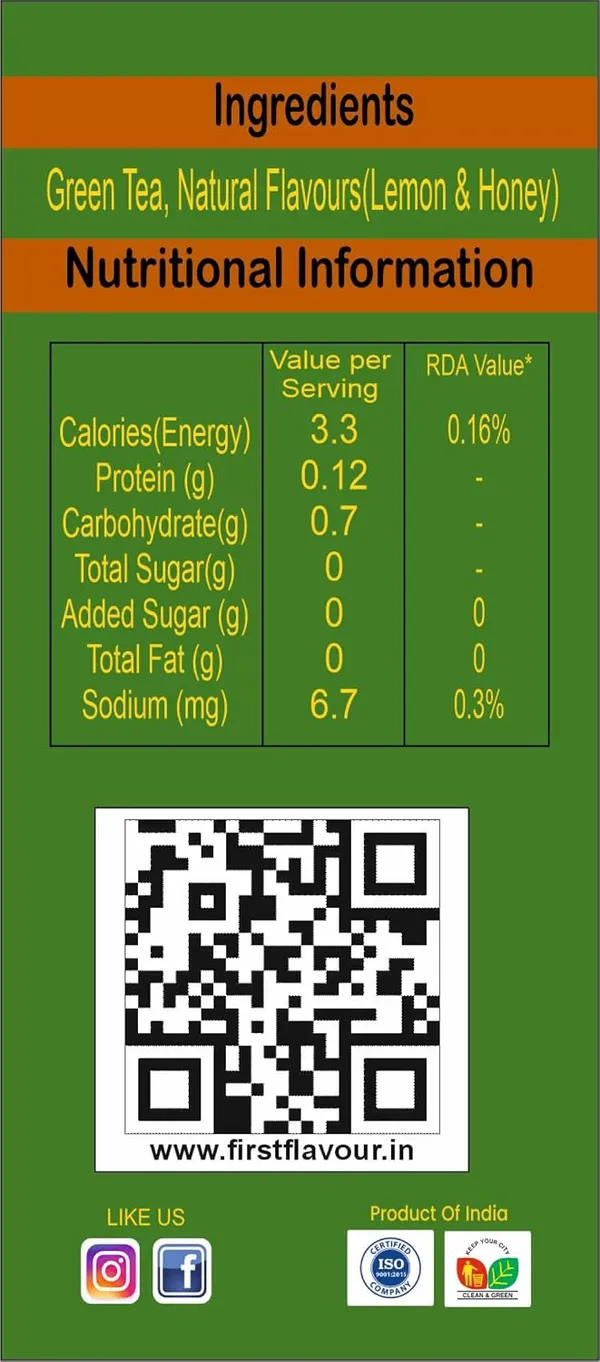 First_Flavour_Lemon_Honey_Green_Tea_(25_Tea_Bag)
