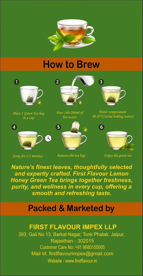 First_Flavour_Lemon_Honey_Green_Tea_(25_Tea_Bag)