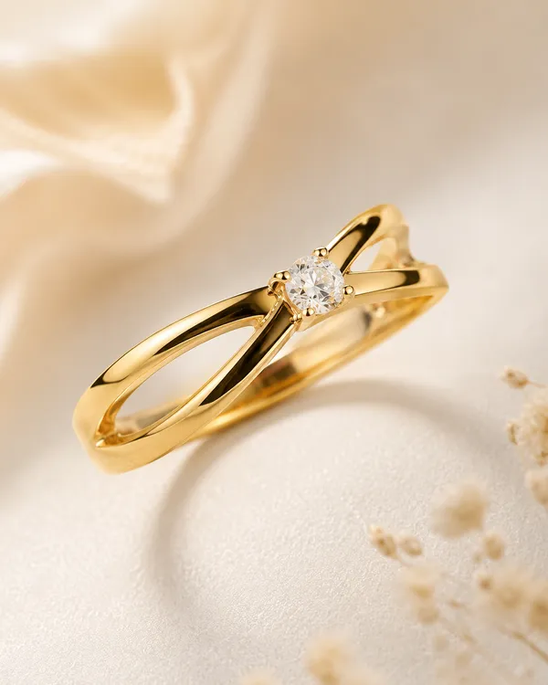 Gold_Plated_Solitaire_Diamond_Ring_for_Women