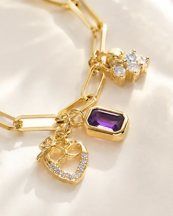 Gold_Plated_Chain_Bracelet_With_Gemstone_Charm_Pendants_For_Women