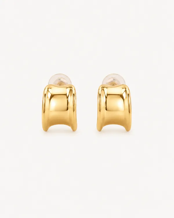 Gold_Plated_Chunky_Hoop_Earrings_for_Women