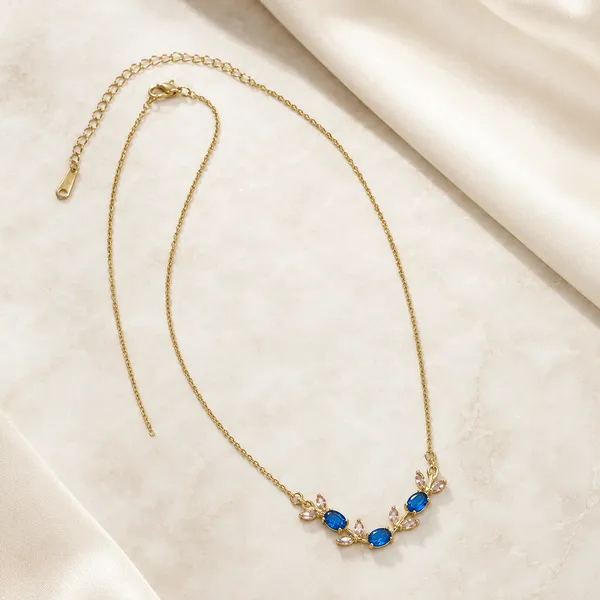 Gold_Tone_Blue_Crystal_Delicate_Chain_Necklace_for_Women