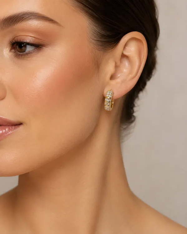 Gold_Plated_Studded_Hoop_Earrings_for_Women
