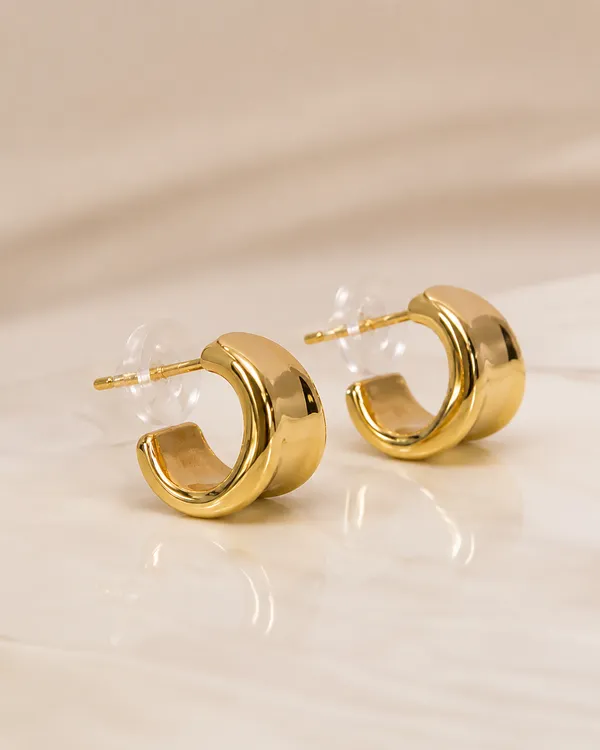 Gold_Plated_Chunky_Hoop_Earrings_for_Women
