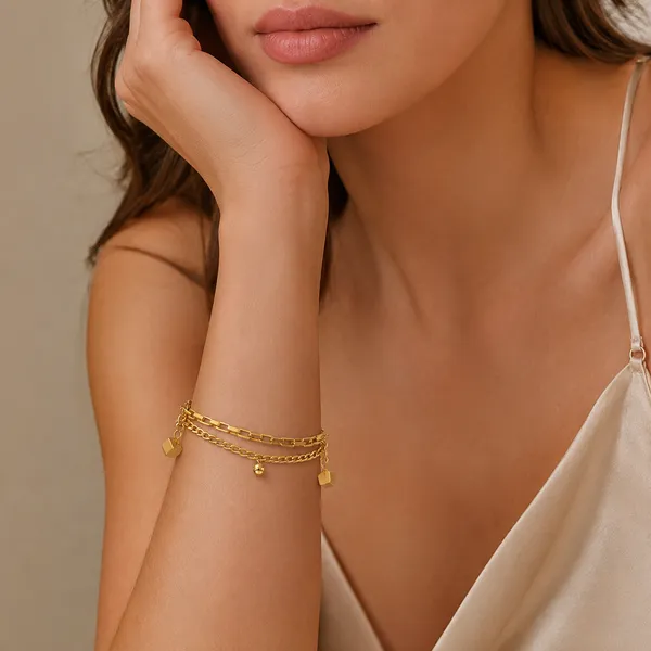 Gold_Tone_Multi-Layer_Geometric_Charm_Chain_Bracelet_for_Women