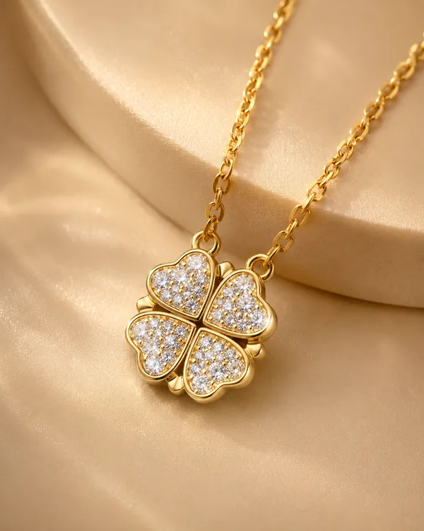 Gold_Plated_Crystal_Clover_Pendant_Necklace_for_Women