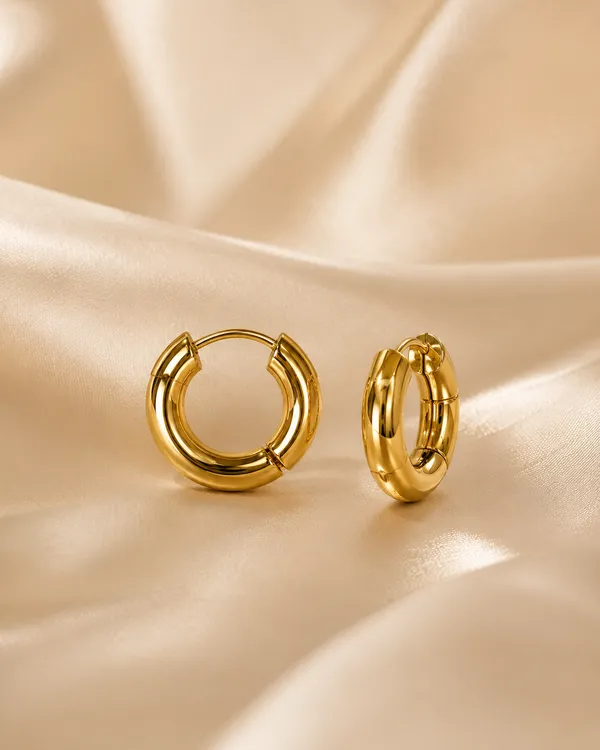 Gold_Plated_Textured_Hoop_Earrings_for_Women