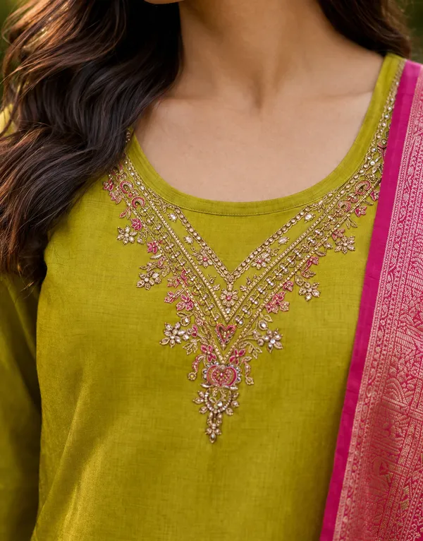 Olive_Orchid_Silk_Set