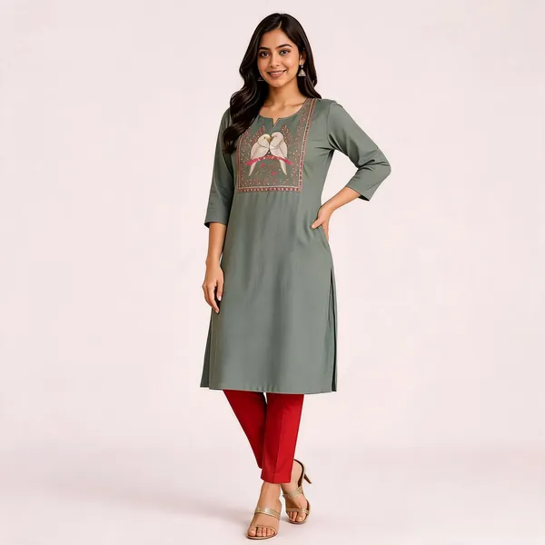 Sage_Green_Embroidered_Straight_Kurta_for_Women