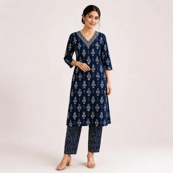 Navy_Blue_Cotton_Printed_Kurta_and_Pant_Set_for_Women