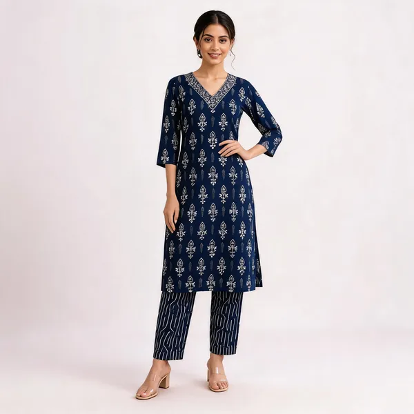 Navy_Blue_Cotton_Printed_Kurta_and_Pant_Set_for_Women