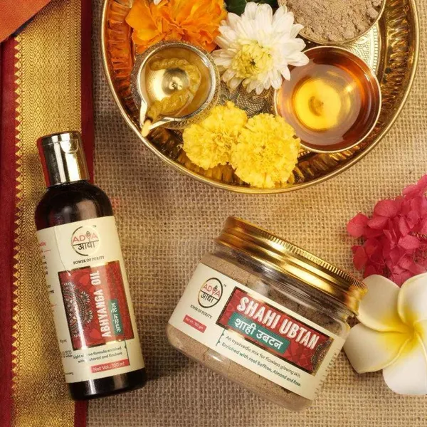 Adya_Abhyanga_Oil_100_Ml_And_Shahi_Ubtan__Pack_of_2