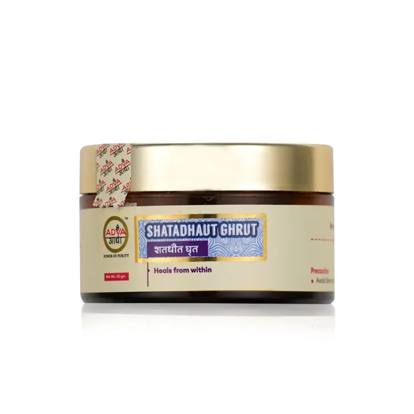 Adya_Herbal_Shatadhaut_Ghrut_50_G_Mosturizer