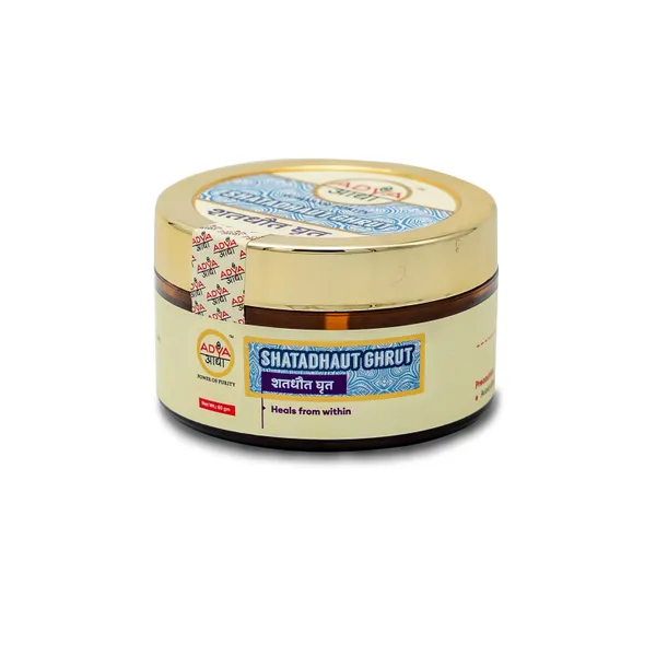 Adya_Herbal_Shatadhaut_Ghrut_50_G_Mosturizer