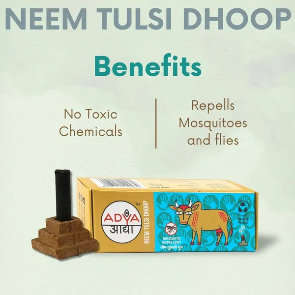 Adya_Sugandhi_Sandal,_Classic,_Rose,_Agnihotra_&_Neem_Tulsi_Dhoop_Pack_Of_5