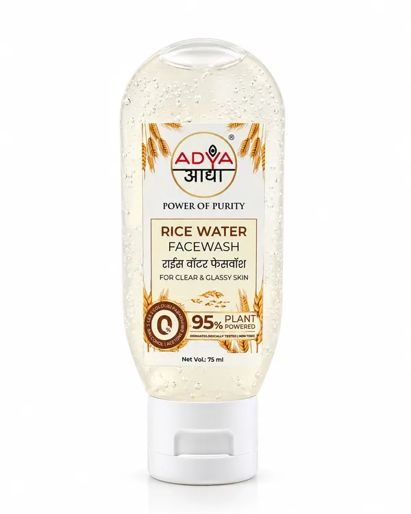 Adya_Herbal_Rice_Water_Face_Wash_75_Ml