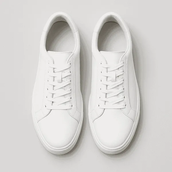 Black_And_White_Cotton_Regular_Fit_Shirt_Pant_Shoes_Set_For_Men