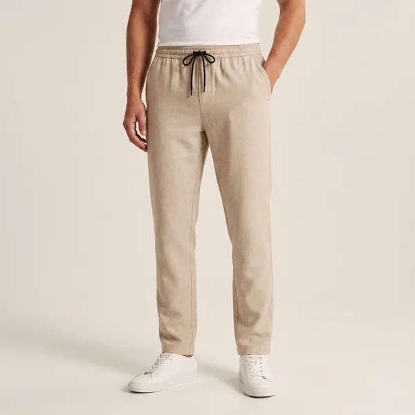 Beige_Linen_Blend_Regular_Fit_Pant_For_Men