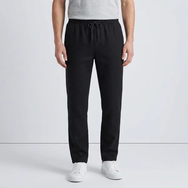Black_Linen_Blend_Regular_Fit_Pant_For_Men