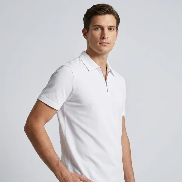 White_Cotton_Blend_Regular_Fit_T-Shirt_For_Men