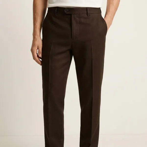 Brown_Linen_Relaxed_Fit_Chinos_For_Men