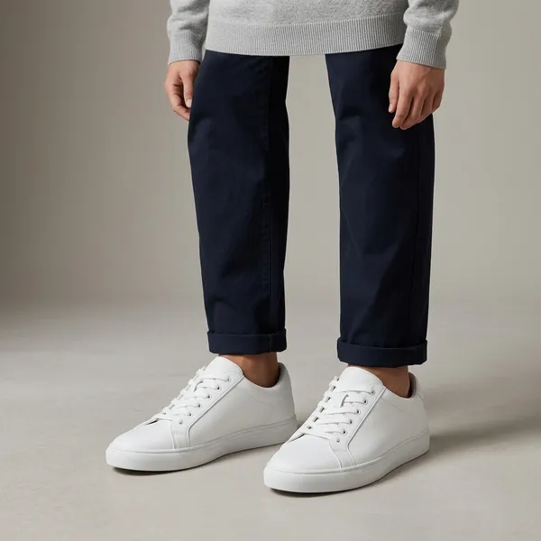 White_Pu_Leather_Sneakers_For_Men