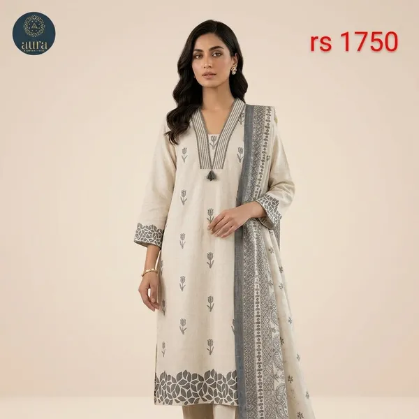 Off_White_Cotton_Embroidered_Straight_Kurta_Set_With_Dupatta_For_Women