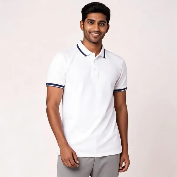 Pctc_White_Polo_Shirt_With_Navy_Tipping_For_Men
