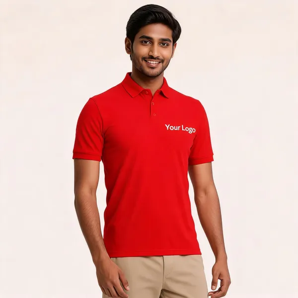 Pctc_Red_Collar_Polo_Custom_Logo_T-Shirt_For_Men