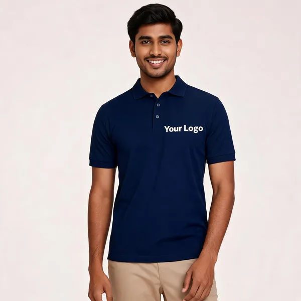 Pctc_Navy_Blue_Polo_T-Shirt_With_Custom_Logo_Print