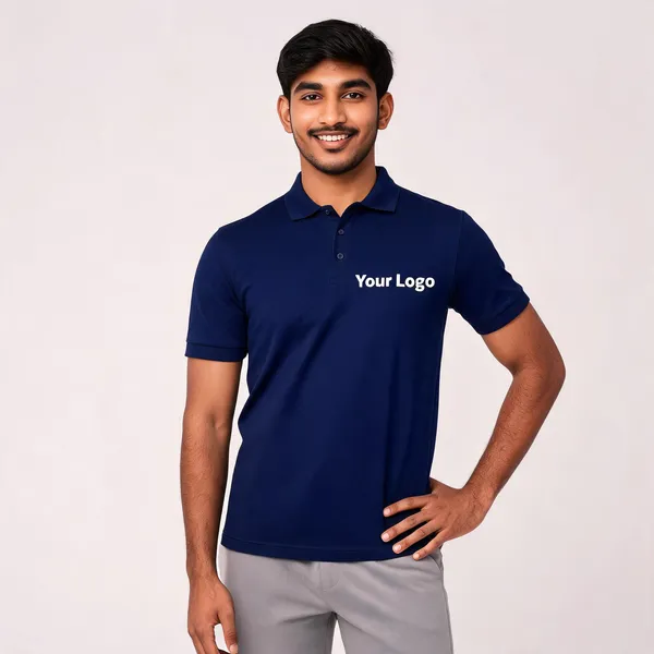 Pctc_Navy_Blue_Polo_T-Shirt_With_Custom_Logo_Print