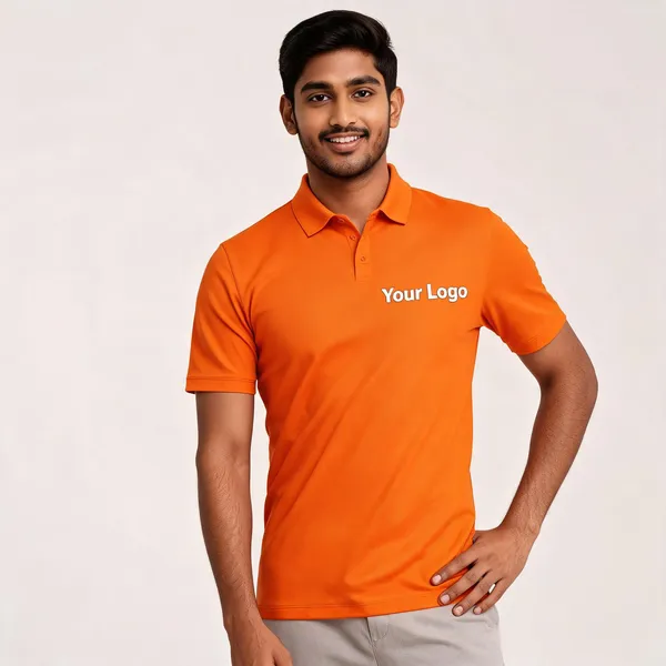 Pctc_Orange_Polo_T-Shirt_With_Custom_Logo_Printing