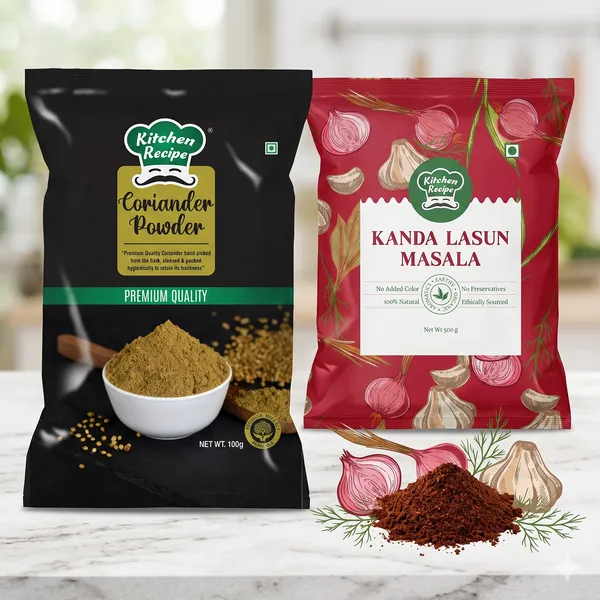 Kanda_Lasun_Masala_500gm_And_Coriander_Powder_500gm_Combo_Set