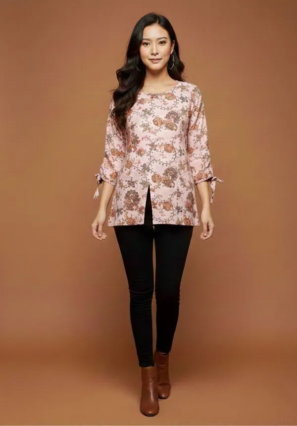 Beige_TopGeorgette_For_Women