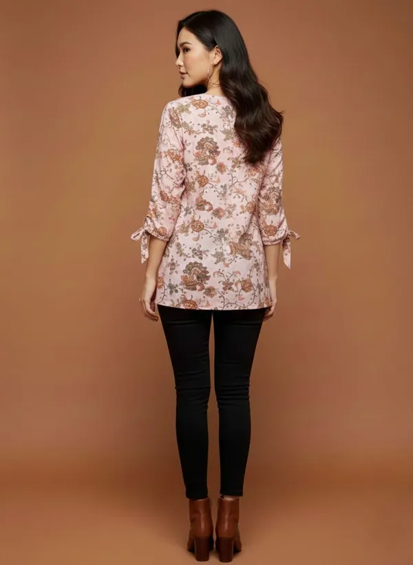 Beige_TopGeorgette_For_Women