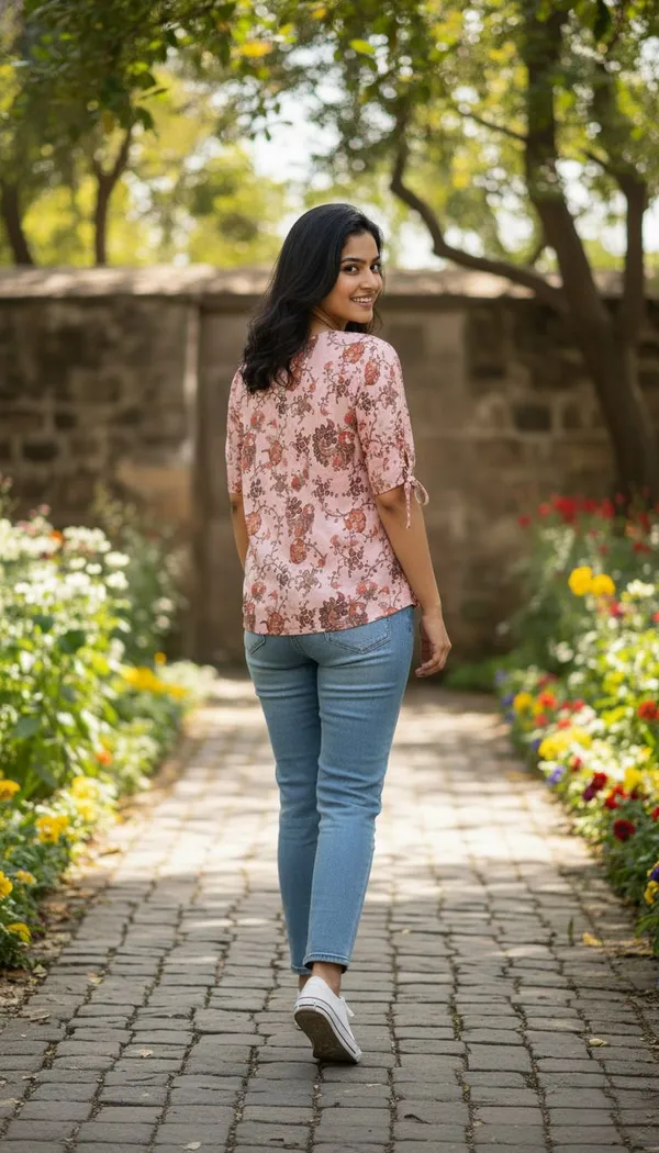 Beige_TopGeorgette_For_Women
