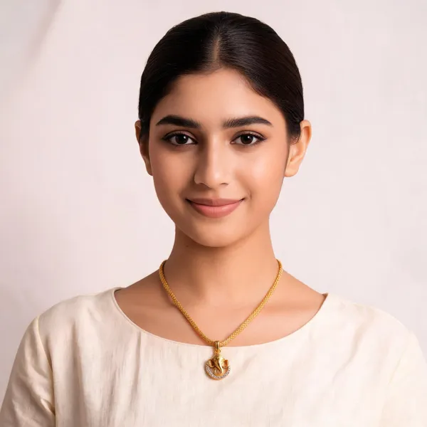 High_Gold_Plated_Chain_Pendant_|_Premium_Quality