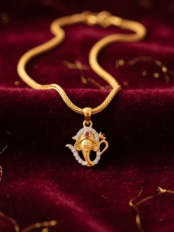 High_Gold_Plated_Chain_Pendant_|_Premium_Quality