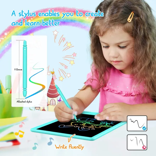 Wumble_Toy_8.5_Inch_Educational_LCD_Writing_Tablet_Toy_for_Kids_-_Reusable_Doodle_Board_with_One-Click_Erase_and_Stylus_-_Learner_Drawing_Pad_-_Color_As_Per_Stock
