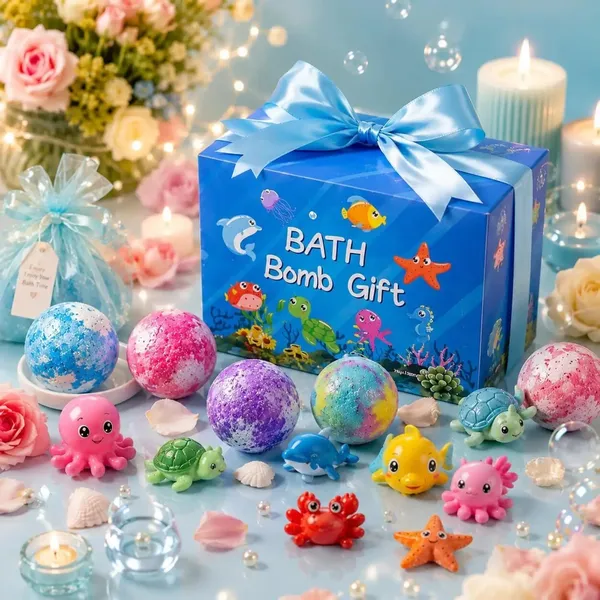 Wumble_Toy_Bath_Bombs_for_Kids_Gift_Set,_12_Colorful_Bath_Bomb_with_Surprise_Gift_Inside,_Ocean_Theme_Fizzing_Tub_Fun,_Moisturizing_Foam_for_Soft_Skin,_Cute_Toy_Filled_Bath_Time_Treat_(12_pcs)