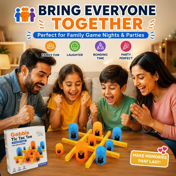 Wumble_Toy_Gobble_Tic_Tac_Toe_Board_Game_for_Kids_&_Adults_|_3D_Strategy_Family_Game_with_Large_&_Small_Pieces_|_Educational_Brain_Development_Toy_|_Fun_Indoor_Travel_Game_Gift_for_Boys_&_Girls